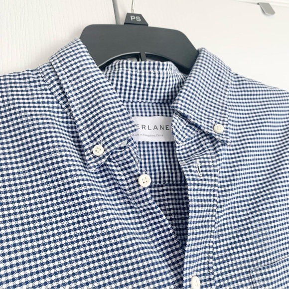 Men’s Everlane Micro-Houndstooth Button Up Shirt - Picture 2 of 9